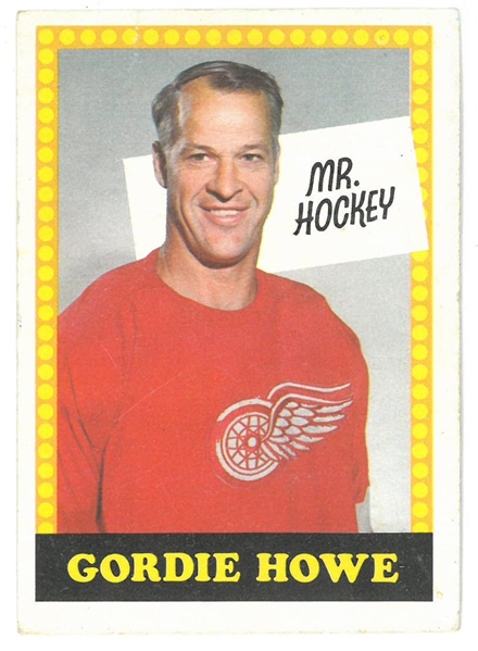 1969 Topps Gordie Howe