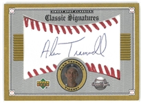 Alan Trammell Autographed Sweet Spot Classics