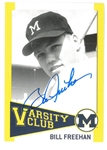 Bill Freehan Autographed Michigan Card