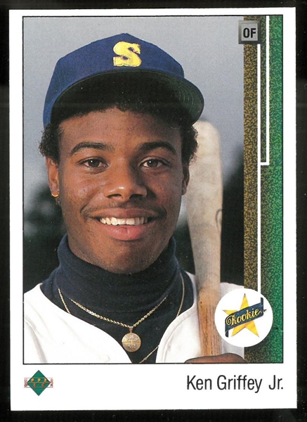 Ken Griffey Jr. 1989 Upper Deck Rookie Card