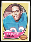 O.J. Simpson 1970 Topps Rookie Card