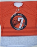 Ted Lindsay Autographed TL Foundation Commemorative Jersey