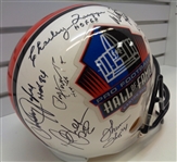 HOF Helmet Signed by 29 Hall of Famers