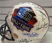HOF Helmet Signed by 29 Hall of Famers