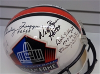 HOF Helmet Signed by 29 Hall of Famers