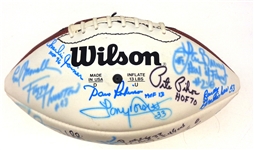 Football Hall of Famers Ball Signed by 29