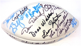 Football Hall of Famers Ball Signed by 29