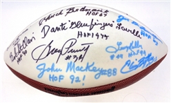 Football Hall of Famers Ball Signed by 29