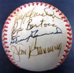 Tiger Stadium Final Game Ball Signed by 11 (7 Deceased)