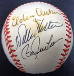 Tiger Stadium Final Game Ball Signed by 11 (7 Deceased)