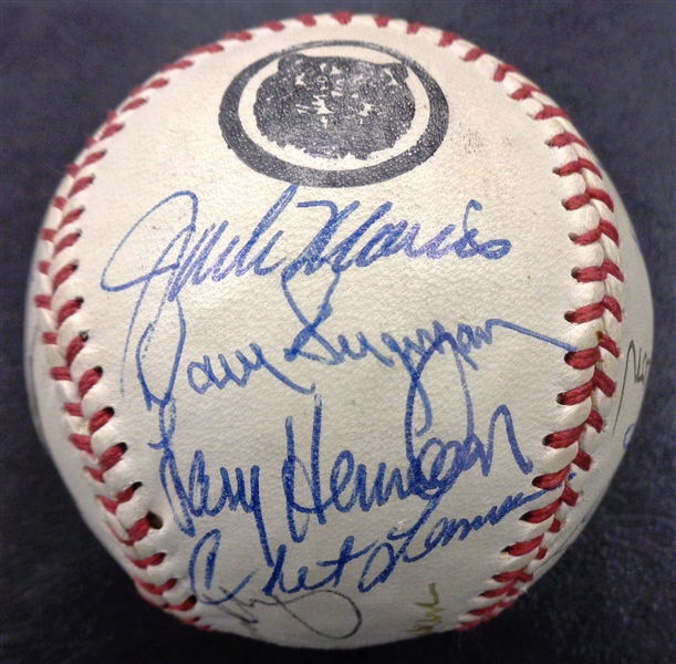 1984 Detroit Tigers Team Signed Baseball
