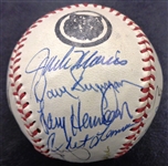 1984 Detroit Tigers Team Signed Baseball