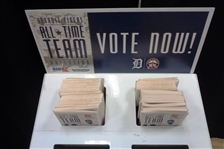 1999 Tiger Stadium All Time Tiger Team Ballot Box (Pick Up Only)