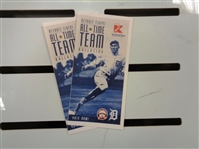1999 Tiger Stadium All Time Tiger Team Ballot Box (Pick Up Only)
