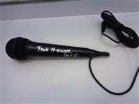Ernie Harwell Autographed Microphone