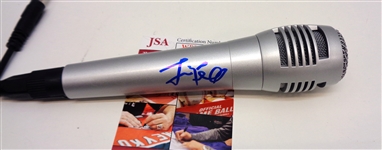 Jamie Foxx Autographed Microphone