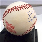 Kirk Gibson Autographed 1988 World Series Ball w/ Case