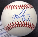 Dwight Doc Gooden Autographed Baseball w/ Dr. K