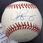 Alex Rodriguez Autographed Baseball