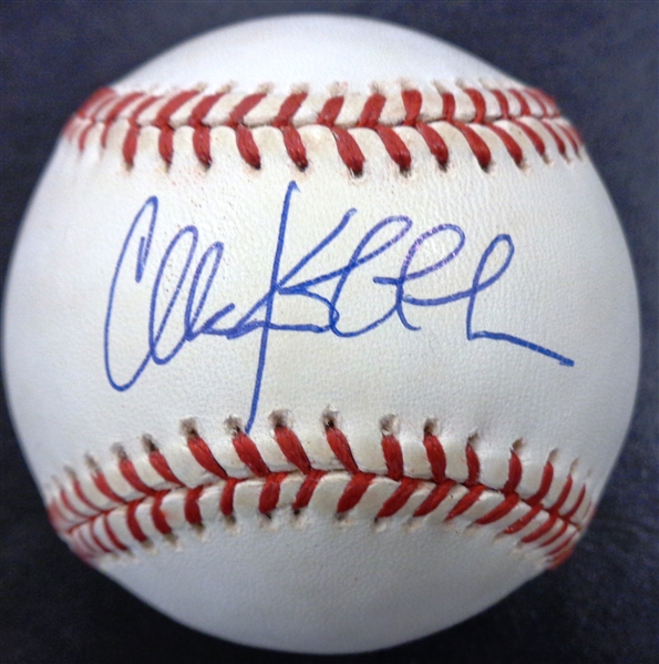 Chuck Knoblauch Autographed Baseball