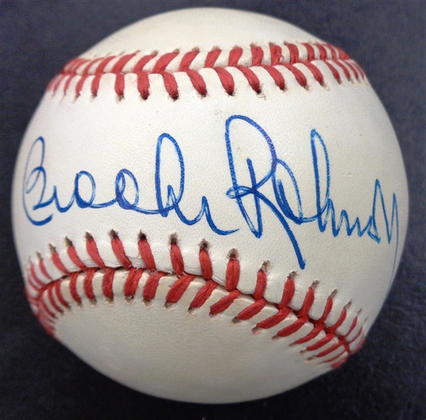 Brooks Robinson Autographed Baseball