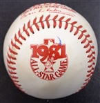 Rollie Fingers Autographed Original 1981 All Star Baseball