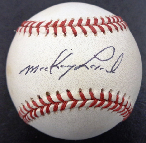 Mickey Lolich Autographed Baseball