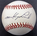Mickey Lolich Autographed Baseball