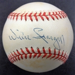 Willie Stargell Autographed Baseball
