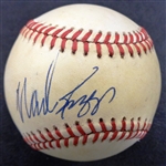 Wade Boggs Autographed Baseball