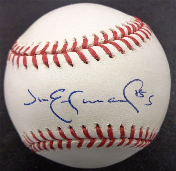 Jim Edmonds Autographed Baseball