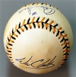 Ozzie Smith & Will Clark Autographed 1994 All Star Baseball