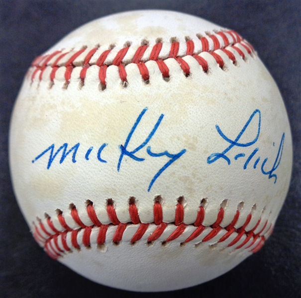 Mickey Lolich Autographed Baseball #2