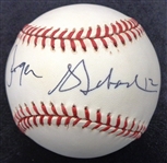 Roger Staubach Autographed Baseball