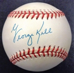 George Kell Autographed Baseball