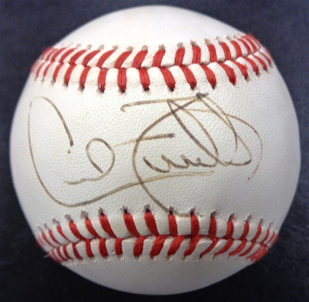 Cecil Fielder Autographed Baseball
