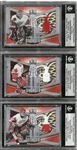 Red Wings Goalies Jersey Card Lot