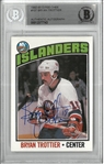 Bryan Trottier Autographed 1992-93 O-Pee-Chee
