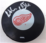 Niklas Kronwall Autographed Red Wings Puck