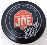 Henrik Zetterberg Autographed Farewell to the Joe Puck