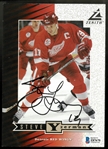 Steve Yzerman Autographed 5x7 Card
