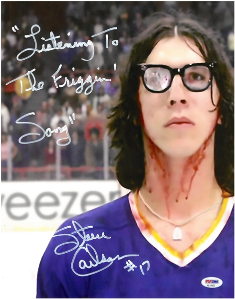 Steve Carlson Autographed 11x14 Photo