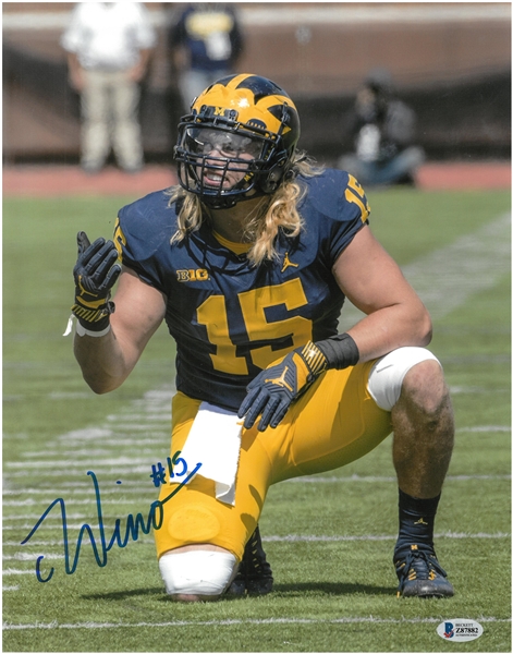 Chase Winovich Autographed 11x14 Photo