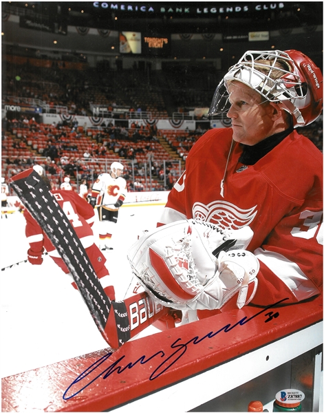 Chris Osgood Autographed 11x14 Photo