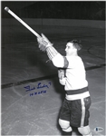 Ted Lindsay Autographed 11x14 Photo The Parting Shot