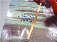 Gordie Howe Autographed 22x32 Poster