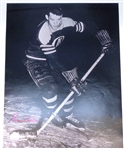Gordie Howe Autographed 16x20 Photo - Juniors