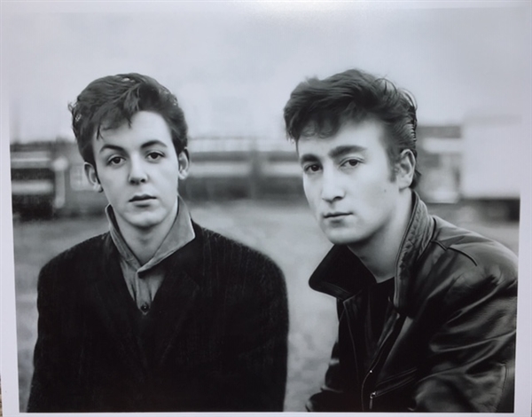 John Lennon & Paul McCartney 16x20 from Hamburg, Germany 1960
