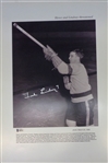 Ted Lindsay Autographed 11x14 Photo The Parting Shot