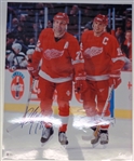 Steve Yzerman & Paul Coffey Autographed 16x20 Photo
